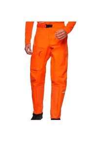 Regenhose Mammut Eiger Nordwand Advanced Hardshell Pants Herren (Gr 50 |rot |wasserdicht)