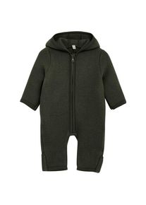 Huttelihut Pram Suit Wool Fleece Overall Kinder (Gr 98 |oliv)