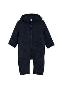 Huttelihut Pram Suit Wool Fleece Overall Kinder Alltag (Gr 104 |blau)