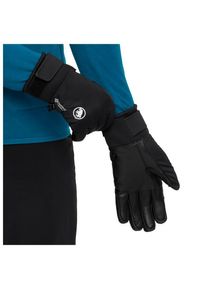 Mammut Astro Guide Softshell Glove Handschuhe (Gr 12 |schwarz |wasserdicht)