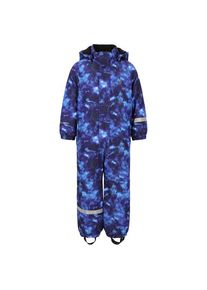 ZIG ZAG Tower Printed Coverall W-Pro 10000 Overall Kinder (Größe 122/128 |blau |wasserdicht)