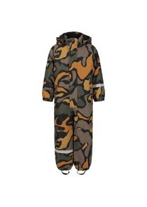 ZIG ZAG Tower Printed Coverall W-Pro 10000 Overall Kinder (Gr 98/104 |braun |wasserdicht)
