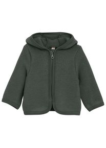 Huttelihut Jacket Ears Wool Fleece Merinojacke Kinder (Gr 98 |grau)