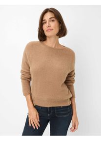 Brax Damen Strickpullover Style LISA walnut, hellbraun, Gr. 34
