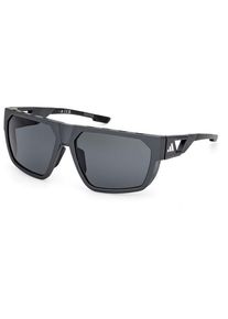 adidas Eyewear SP0097 Polarized Cat 3 Fahrradbrille Herren (grau)