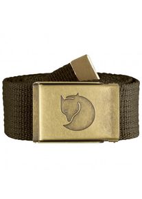 Fjällräven Fjällräven Canvas Brass Belt 4 cm Gürtel Reisen (Gr 120 x 4 cm |beige)