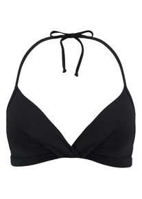 Barts Solid Halter Bikini-Top Damen (Gr 44 |schwarz)