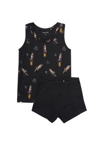 Minymo Underwear Set AOP No 134070 Alltagsunterwäsche Kinder (Gr 134 |schwarz)