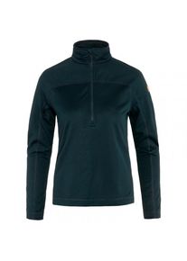 Fjällräven Fleecepullover Fjällräven Abisko Lite Fleece Half Zip Damen (Gr XXS |blau)