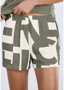 French Connection Pyjamashorts mehrfarbig Gr. 32 für Damen. Mit Allover-Druck. Loose Fit