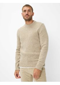 Brax Herren Strickpullover Style BUDDY ivory, Beige, Gr. 6XL