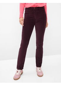 Raphaela by Brax Damen Cordhose Style LAURA NEW AMARONE, dunkelrot, Gr. 46