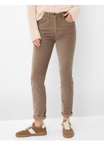 Raphaela by Brax Damen Cordhose Style LAURA NEW TAUPE, hellbraun, Gr. 36