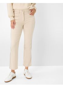 Raphaela by Brax Damen Five-Pocket-Hose Style LAURA KICK CREAM, cremeweiß, Gr. 36K