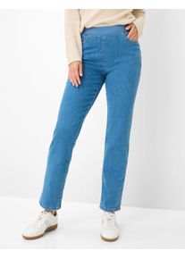 Raphaela by Brax Damen Schlupfhose Style CARINA BLEACHED SLIGHTLY USED, denim hellblau, Gr. 44K
