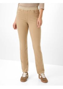 Raphaela by Brax Damen Schlupfhose Style PAMINA CAMEL, Beige, Gr. 44