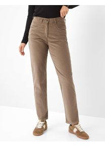Raphaela by Brax Damen Cordhose Style CAREN NEW TAUPE, hellbraun, Gr. 38