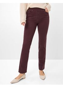 Raphaela by Brax Damen Schlupfhose Style PAMINA AMARONE, dunkelrot, Gr. 36