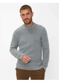 Brax Herren Strickpullover Style BUDDY platin, grau, Gr. XXXL