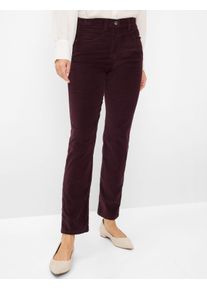 Raphaela by Brax Damen Cordhose Style CAREN NEW AMARONE, dunkelrot, Gr. 44