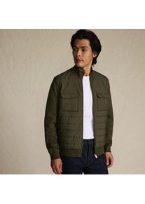 LANDS' END Hybrid-Jacke, Herren,  Gr&uuml;n, Wolle/Polyester/Nylon, by Lands' End