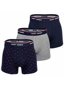 Happy Shorts Herren Boxershort Mehrfarbig