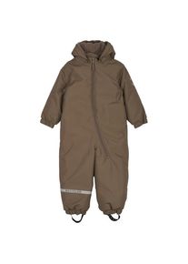Mikk-line Snow Suit Solid Overall Kinder (Gr 98 |braun |wasserdicht)