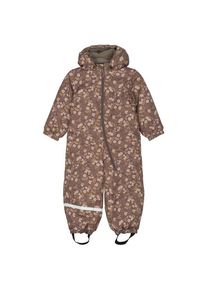Mikk-line Snow Suit AOP Overall Kinder (Gr&ouml;&szlig;e 92 |braun |wasserdicht)
