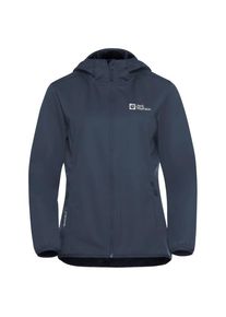 Jack Wolfskin Windhain Hoody Softshelljacke Women (Größe XXL |blau)