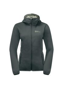 Jack Wolfskin Windhain Hoody Softshelljacke Damen (Gr XS |grau)