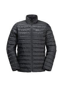 Jack Wolfskin Pilvi Down Jacket Daunenjacke Herren (Gr XL |grau/schwarz)