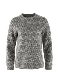 Fj&auml;llr&auml;ven Fj&auml;llr&auml;ven Snow Round Neck Sweater Wollpullover Women (Gr S |grau)