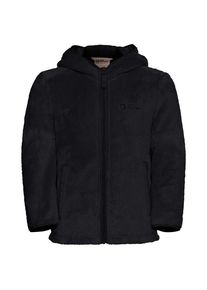 Fleecejacke Jack Wolfskin Nepali Jacket Kinder (Gr 128 |schwarz)