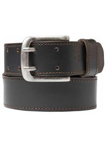 Chevalier Barrow Leather Belt Gürtel (Gr 95 cm |grau)
