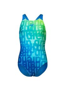 arena Multi Colours Swimsuit V Back Badeanzug Kinder (Gr 116 |blau)
