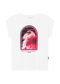 DEDICATED T-Shirt Visby Natural Habitat T-Shirt Damen (Gr XL |weiß)