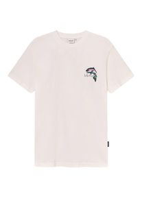 DEDICATED T-Shirt Stockholm Cut Out Trout T-Shirt Herren (Gr XXL |weiß)