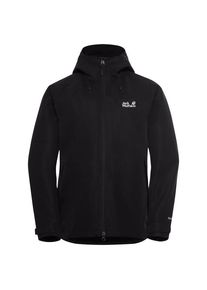 Jack Wolfskin Wild Places 3in1 Jacket Doppeljacke Damen (Gr XXL |schwarz |wasserdicht)