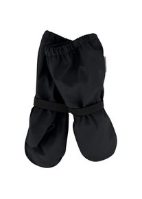 Mikk-line PU Rain Mittens with Fleece Handschuhe Kinder (Gr&ouml;&szlig;e 110/116 |schwarz |wasserdicht)