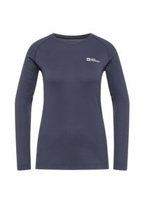 Jack Wolfskin Infinite Warm L/S Fleecepullover Damen (Gr M |blau)