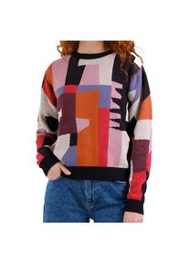 DEDICATED Sweater Arendal Abstract Chaos Pullover Damen (Gr XS |bunt)