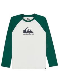 Longsleeve Quiksilver EV Omni Logo Raglan L/S Kinder (Gr XS - 8 Years |weiß)
