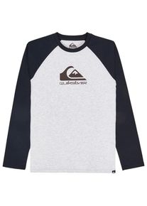 Quiksilver EV Omni Logo Raglan L/S Longsleeve Kinder (Gr S - 10 Years |weiß)