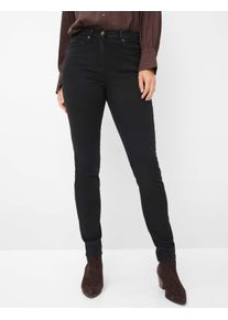Raphaela by Brax Damen Five-Pocket-Hose Style LUCA BLACK, denim schwarz, Gr. 36K