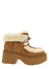 UGG Australia UGG Stiefel - 'Esmee Lace Up' Ankle Boots - Gr. 6 - in Beige - f&uuml;r Damen