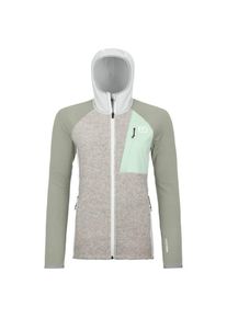 Ortovox Fleece Grid Plus Classic Knit Hoody Fleecejacke Women (Größe XL |grau)