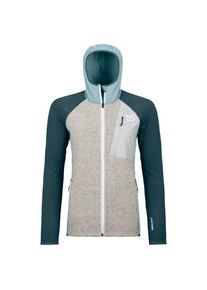 Fleecejacke Ortovox Fleece Grid Plus Classic Knit Hoody Damen (Gr L |grau)