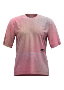 Ortovox 185 Merino Patch Print TS Merinoshirt Damen (Gr S |rosa)