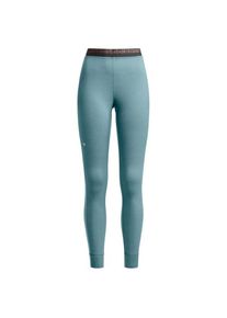 Lange Unterhose Ortovox 185 Rock'N'Wool Long Pants Damen (Gr L |türkis)