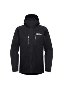 Jack Wolfskin Jasper 3In1 Jacket Doppeljacke Herren (Gr L |schwarz |wasserdicht)
